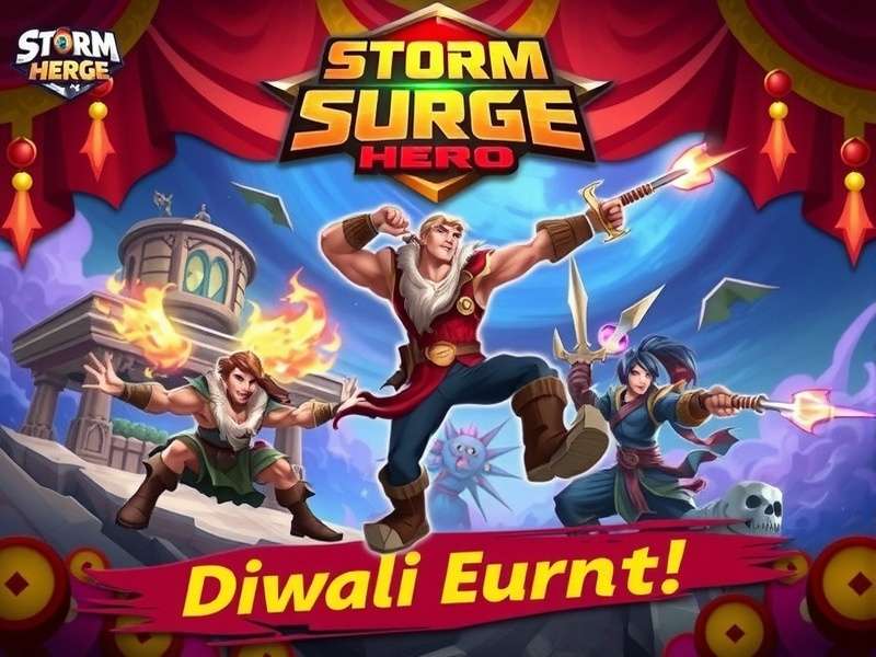 Storm Surge Hero Game Banner